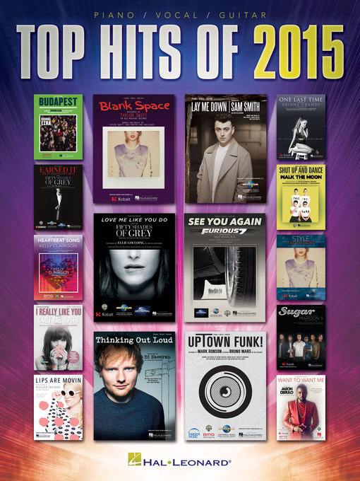 Title details for Top Hits of 2015 Songbook by Hal Leonard Corp. - Available